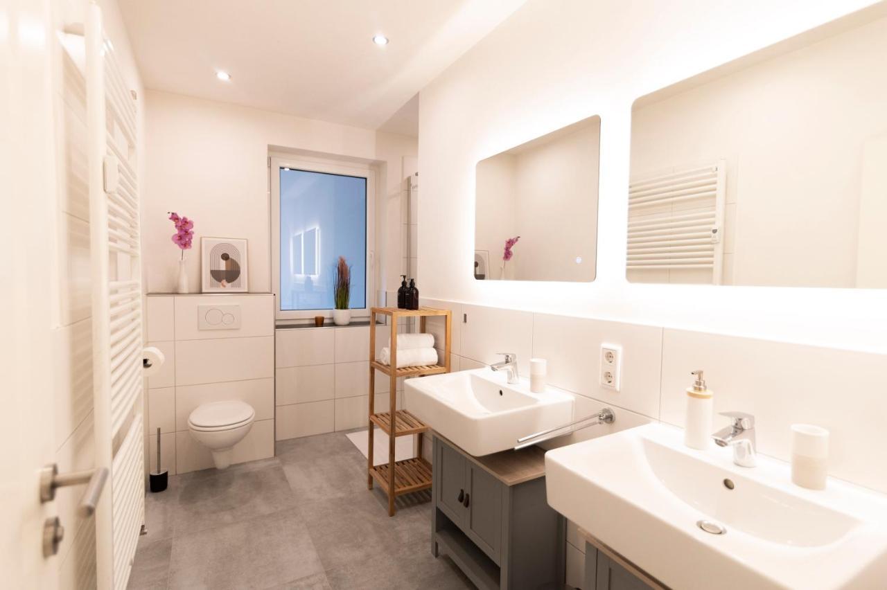 Peter Apartments - Premium Wohnung I 95Qm I 3 Schlafzimmer I Grosses Bad I Kueche I Wohnzimmer I Tv Fulda Zewnętrze zdjęcie