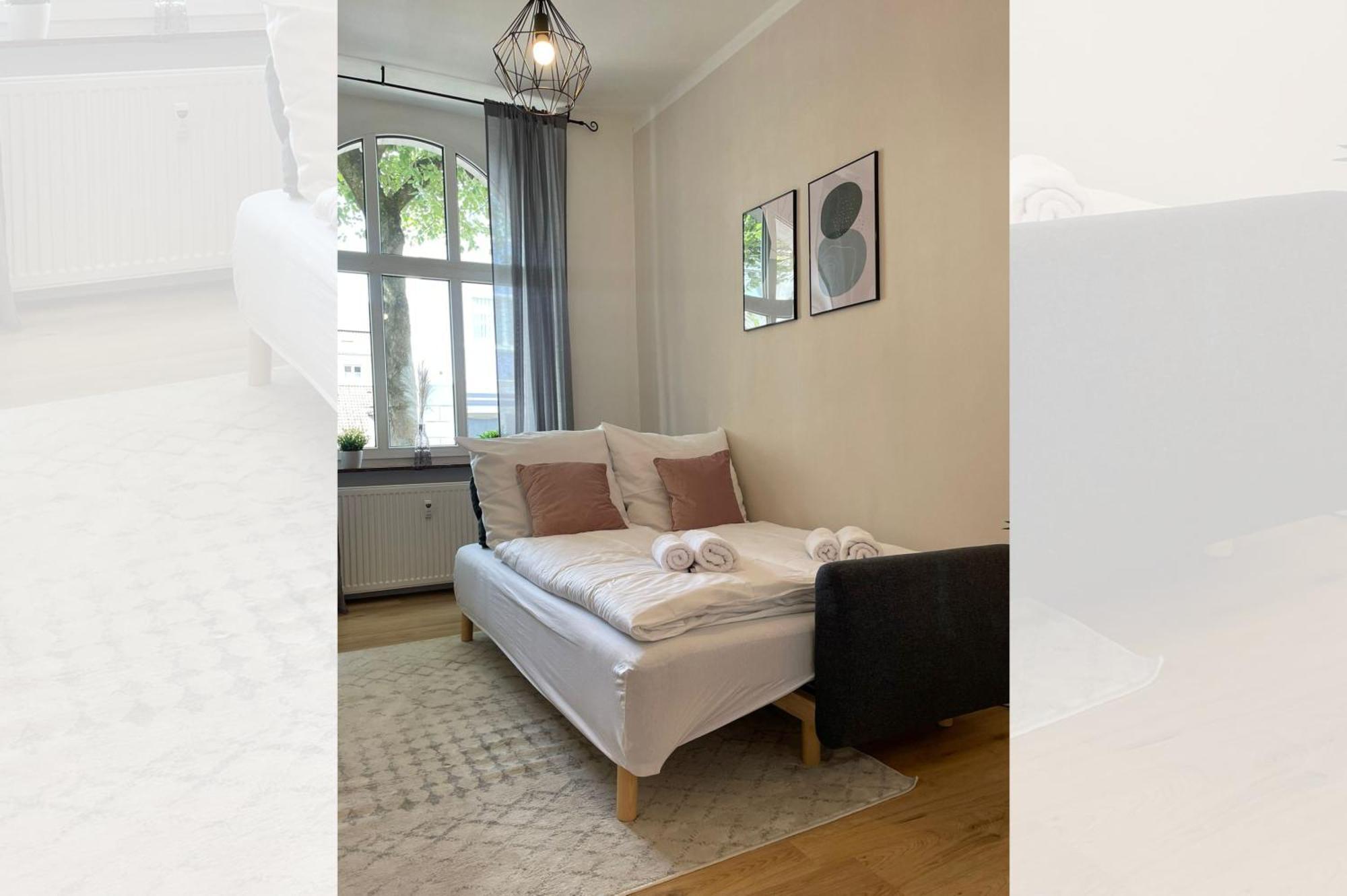 Peter Apartments - Premium Wohnung I 95Qm I 3 Schlafzimmer I Grosses Bad I Kueche I Wohnzimmer I Tv Fulda Zewnętrze zdjęcie